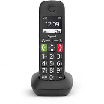 Gigaset Hearing Aid.DECT E290HX negro dispositivo adicional