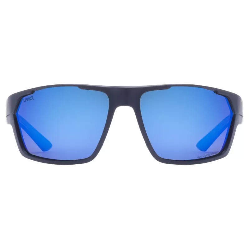 Gafas multisport UVEX sportstyle 233 P — montura completa, unisex, azul marino, 28 g