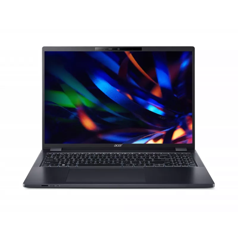 Acer TravelMate P4 16 TMP416-52G-TCO-51EJ portátil, 16 pulgadas IPS 1920 x 1200, Intel Core i5-1335U, 16 GB RAM, SSD NVMe de 512 GB, Intel Iris Xe Graphics, Wi-Fi 6E, Windows 11 Pro, teclado alemán, azul pizarra