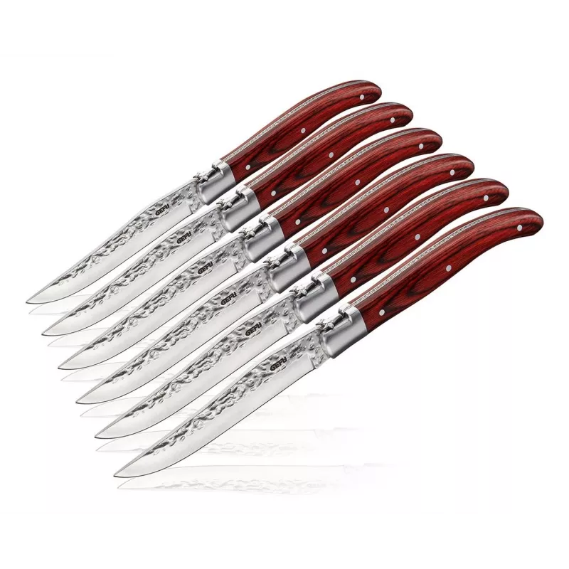 Set de 6 cuchillos de steak RANCHO