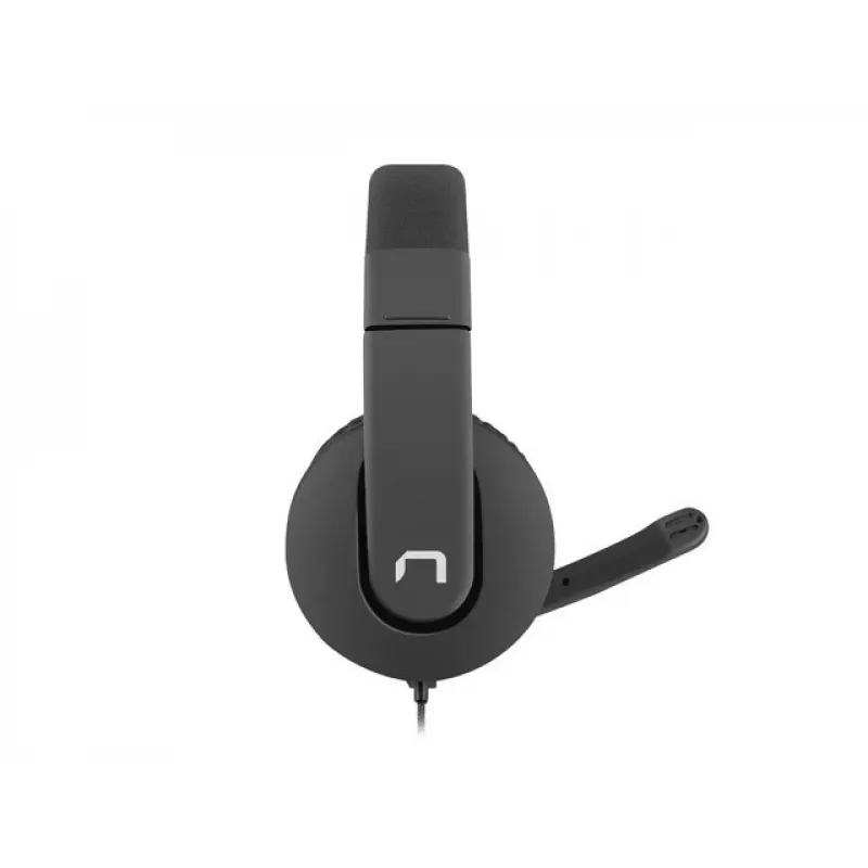 Auriculares con cable binaurales NATEC Rhea con micrófono de diadema, conectores de 3,5 mm, cable de 2,2 m, impedancia de 32 Ω
