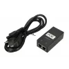 Fuente de alimentación Extralink POE-48-24W-G, 48V, 0,5A, 24W, Gigabit, cable incluido 802.3af/at