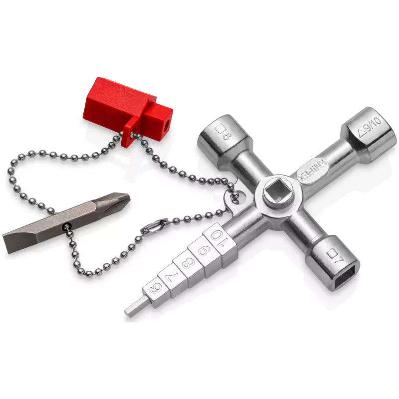 Llave universal para armarios eléctricos Knipex 00 11 04
