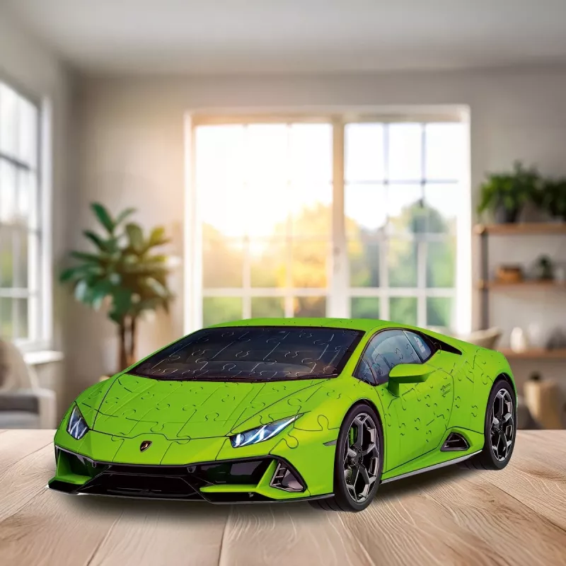 Puzle 3D 158 piezas Lamborghini Huracan EVO verde