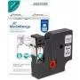 Cartucho de cinta plástica MediaRange MRDY45013 para impresora de etiquetas Dymo