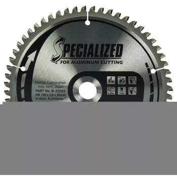 Specialized - Disco de sierra circular - para aluminio