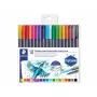 Rotulador Staedtler 3001 fino/extrafino multicolor 18 uds.