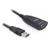 Cable USB DeLOCK 83089 USB 3.0 5 m negro