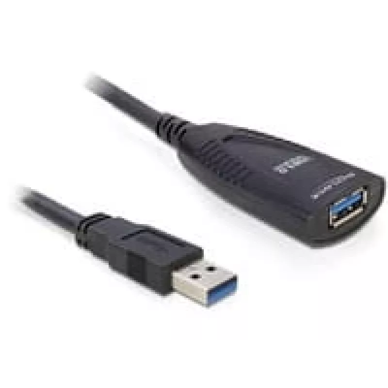 Cable USB DeLOCK 83089 USB 3.0 5 m negro