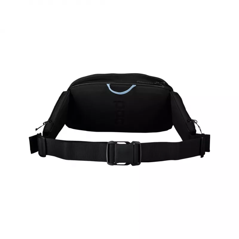 Riñonera POC Lamina Hip Pack, 2 L, Negro (Uranium Negro), unisex
