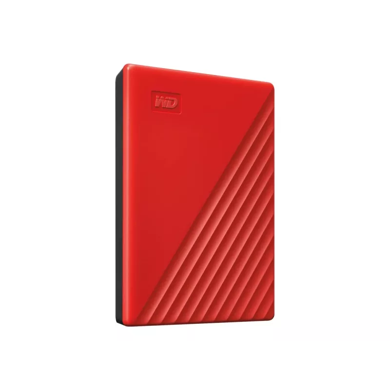 WD My Passport WDBYVG0020BRD - Disco duro - cifrado - 2TB - externo (portátil) - USB3.0 - AES de 256 bits - Rojo (WDBYVG0020BRD-WESN)