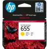 HP 655 amarillo original tóner Ink Advantage, amarillo, 1 ud., 600 páginas