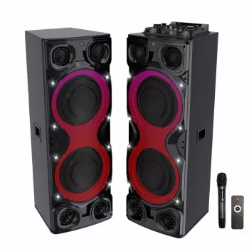 Altavoz portátil Manta SPK1204X800D Minos Pro, negro
