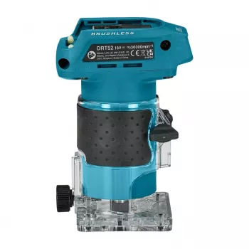 Fresadora de superficie sin escobillas Makita DRT52Z 18V LXT 6 mm (1/4