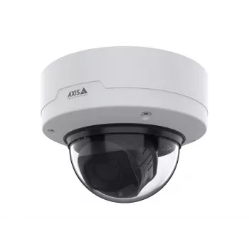 Cámara de seguridad IP domo AXIS P3277‑LV — 2592×1944 CMOS, 104° HFOV, 30 fps, montaje en techo/pared, interior/exterior