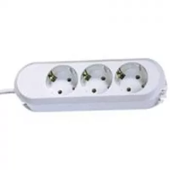 Alargador de alimentación Bachmann SMARTLINE 1,5 m 3 tomas AC negro