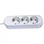 Alargador de alimentación Bachmann SMARTLINE 1,5 m 3 tomas AC negro