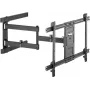 LogiLink - soporte de pared para TV LCD / TV LCD curva (Full-Motion) - plástico, acero, acrilonitrilo butadieno estireno (ABS) - negro - tamaño de pantalla: 94-203 cm (37-80 inch)