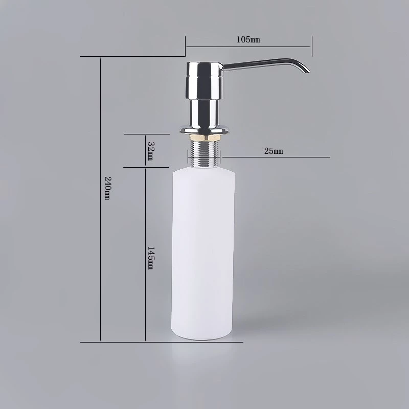 PYRAMIS DP-01 028102501 Dispensador de jabón Cromo, acero inoxidable