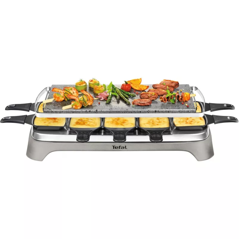 Raclette Tefal PR457B 10 personas 1350 W Gris