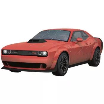 Puzzle 3D Ravensburger Dodge Challenger R/T Scat Pack Widebody – serie Iconics, réplica a escala