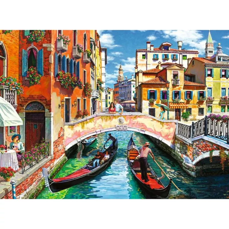 Puzle Ravensburger 100 piezas ciudad 275×195 mm, edad 9+