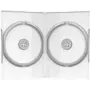 MediaRange – Estuche jewel case para DVD – Capacidad: 2 CD, 2 DVD – transparente (BOX26)