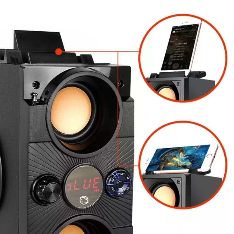 Altavoz portátil Manta SPK817 Fortino, negro