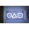 Lámpara de mesa y colgante Paladone LED Neon Light diseño Squid Game PP13775SG