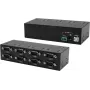 Adaptador USB a serie con 8 puertos RS-232, Exsys EX-13078, chipset FTDI, carcasa metálica