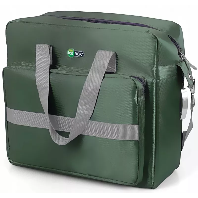 Bolsa térmica PROMIS TL30, nevera de 30 L, poliéster, cremallera, asas de transporte