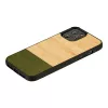 Funda protectora Man and Wood para iPhone 12 / 12 Pro — bosque de bambú negro
