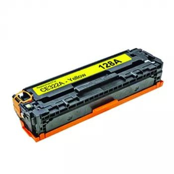 Cartucho de tóner HP CE322A, amarillo