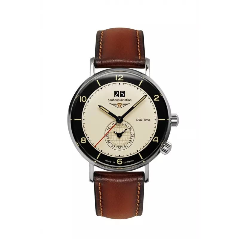 Reloj bauhaus Aviation Vintage Pilot 41 mm