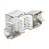 Módulo Keystone RJ45 conector hembra Cat.6A sin herramientas 90° DELOCK 90800