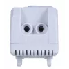 Termostato Alantec KTS, mando giratorio, IP20, carcasa de plástico, gris, -45–70°C, 60×33×43 mm