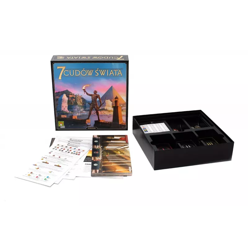 Juego de mesa 7 WONDERS OF THE WORLD (VERSIÓN POLACA)