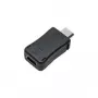 Logilink - Adaptador USB - 5 pines Micro-USB Type-B (M) - Mini-USB, Type-A (H) (USB/USB 2.0) - Negro (AU0010)