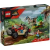 Set de construcción LEGO Jurassic World 76972 Raptor Off-Road Escape, 285 piezas, 2 minifiguras, edad 6+