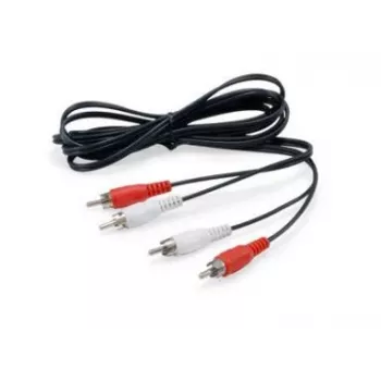 Equip 147094 cable de audio 2,5 m 2 x RCA negro