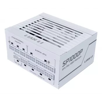 Fuente de alimentación Lian Li SP Series Platinum SFX totalmente modular PCIe 5.1 ATX 3.1 1000W (G9P.SP1000P.W000.EU)