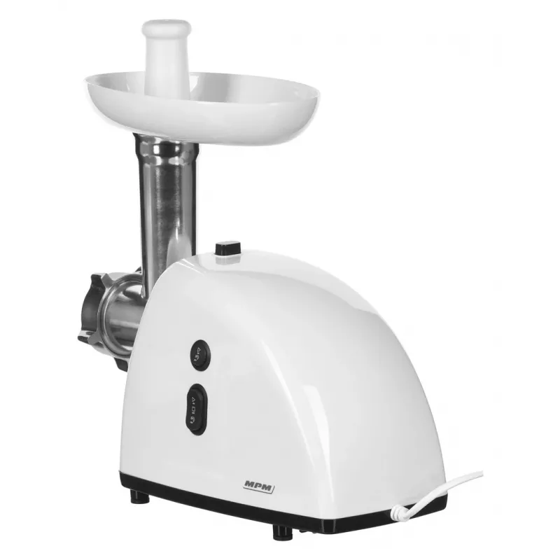 Picadora de carne MPM MMM-05 650 W acero inoxidable, blanca