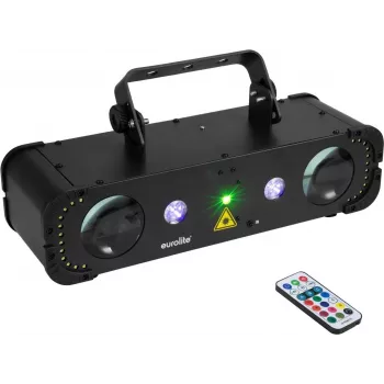 Barra láser LED Multi FX EUROLITE Compact 7 colores efectos 3D (MPN 51741098)