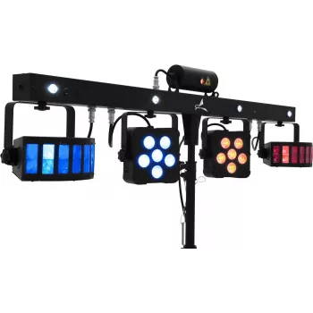 Barra láser LED EUROLITE PRO FX conjunto de luces 51741091 efectos RGB