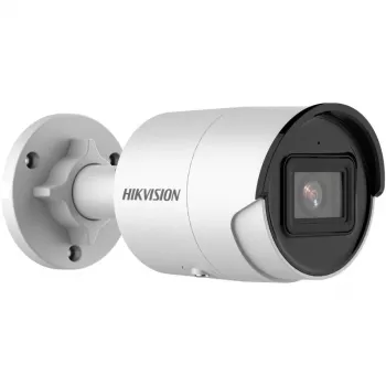 Hikvision | Cámara IP | DS-2CD2043G2-IU | Bullet | 4 MP | 2,8 mm | Power over Ethernet (PoE) | IP67 | H.265+ | MicroSD (512 GB)