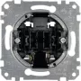 Pulsador Merten MEG3150-0000 1P metálico, 250 V AC, 10 A