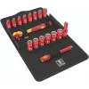 Wera 8100 SB VDE 1 Juego de llaves de vaso 17 piezas
