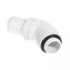 Accesorio para sistema de refrigeración de PC BitsPower BP-DW45R2I – racor de latón blanco