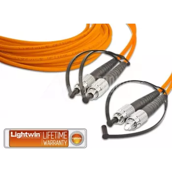 Lightwin cable de conexión de fibra óptica dúplex de alta calidad, MM OM2, FC - FC (LDP-50 FC-FC 1.0)