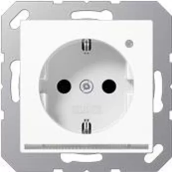 A 1520-O WW LNW toma SCHUKO 16A 250V luz de orientación LED blanca - toma SCHUKO - 16 A 250 V ~ (A1520-OWWLNW)